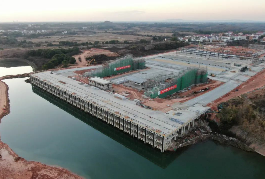 喜報(bào)！鷹潭港貴溪港區(qū)九牛灘作業(yè)區(qū)綜合碼頭一期工程